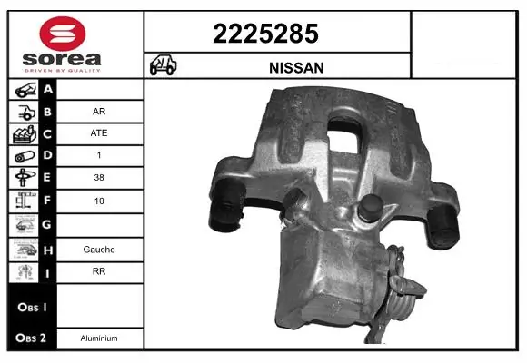 Brake Caliper 2225285