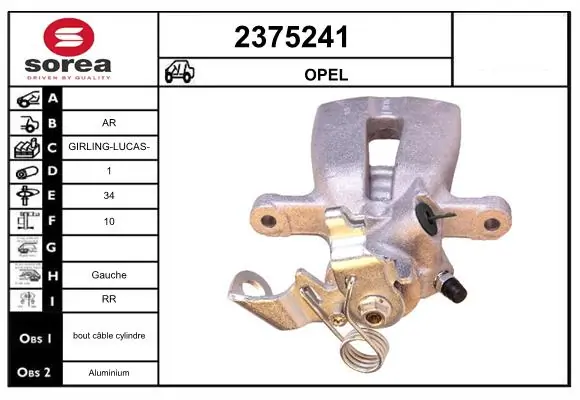 Brake Caliper 2375241