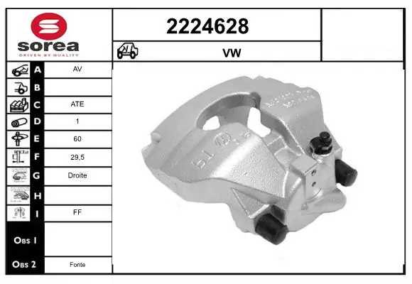 Brake Caliper 2224628