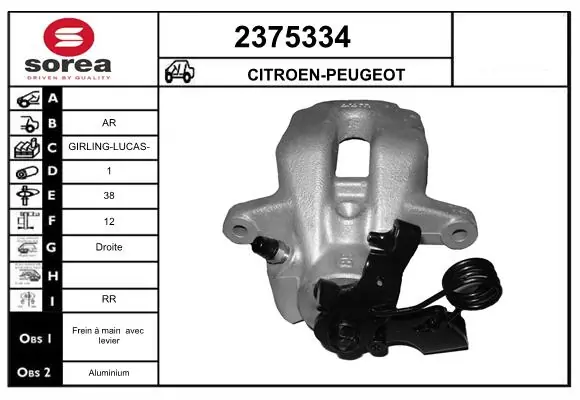 Brake Caliper 2375334