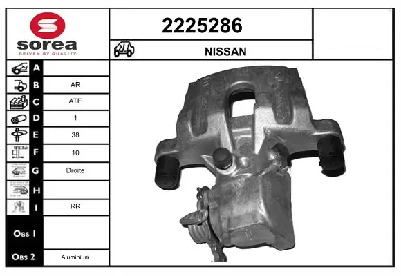 Brake Caliper 2225286