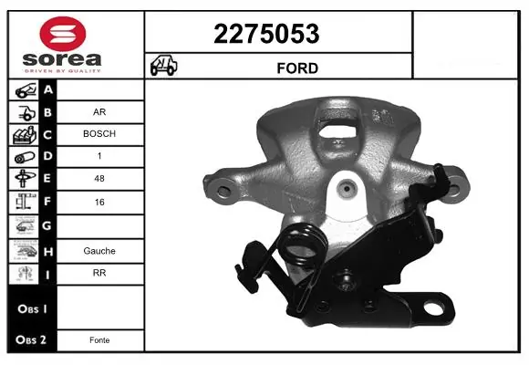 Brake Caliper 2275053