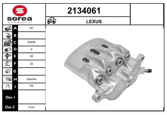 Brake Caliper 2134061