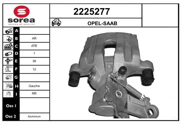 Brake Caliper 2225277