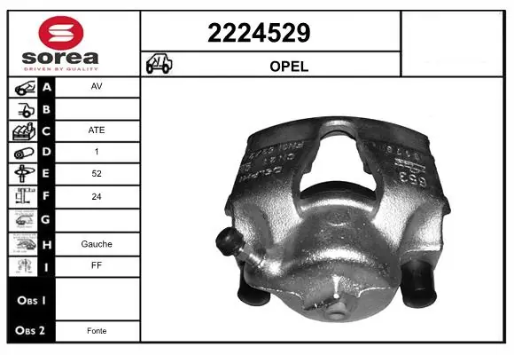 Brake Caliper 2224529