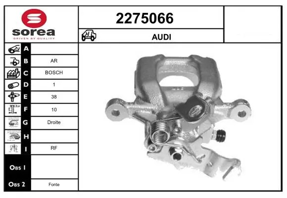 Brake Caliper 2275066
