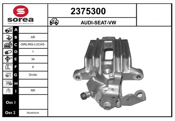 Brake Caliper 2375300