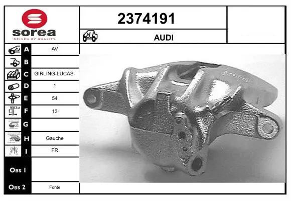 Brake Caliper 2374191