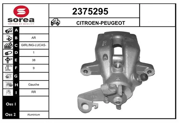 Brake Caliper 2375295