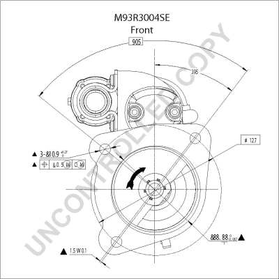BOM-Prestolite M93R3004SE Starter