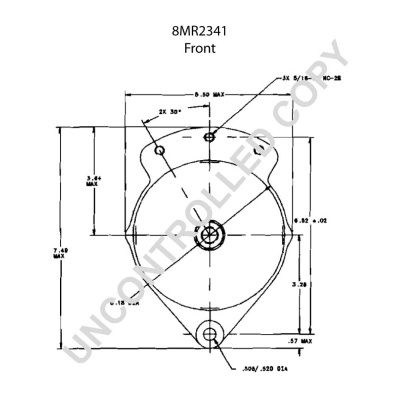 BOM-Prestolite 8MR2341 Alternator