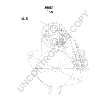BOM-Prestolite 860814 Starter