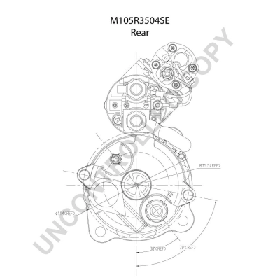 BOM-Prestolite M105R3504SE Starter