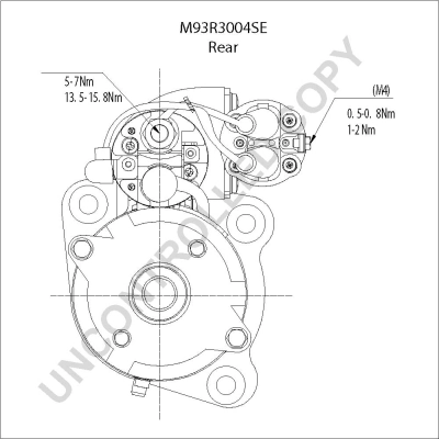 BOM-Prestolite M93R3004SE Starter