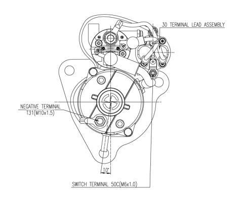 BOM-Prestolite M90R3547SE Starter