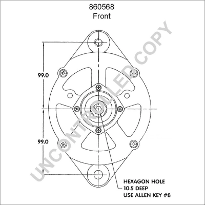 BOM-Prestolite 860568 Alternator