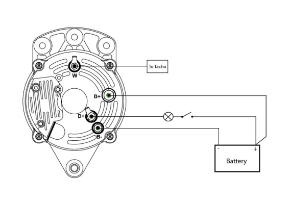 BOM-Prestolite 66021590M Alternator