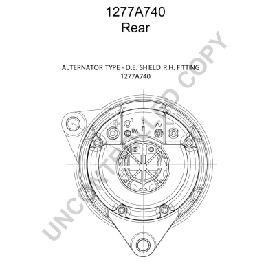 BOM-Prestolite 1277A740 Alternator
