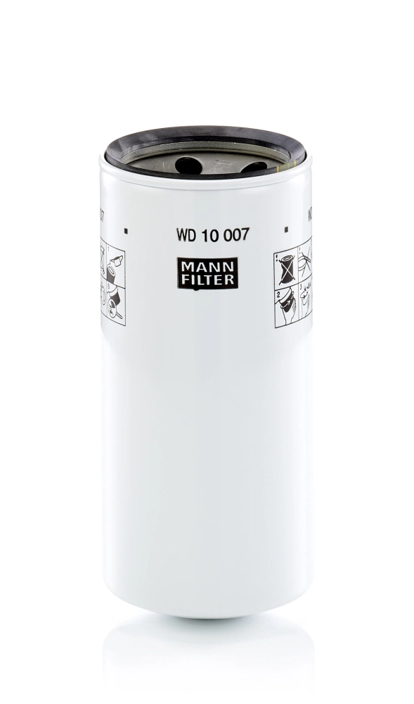 Filter, operating hydraulics WD 10 007