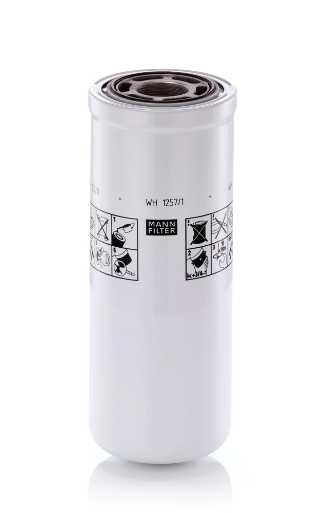 Filter, operating hydraulics WH 1257/1