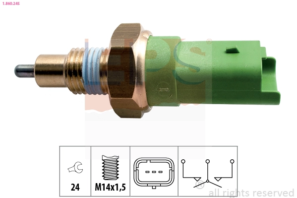 Switch, reverse light Made in Italy - OE Equivalent 1.860.245