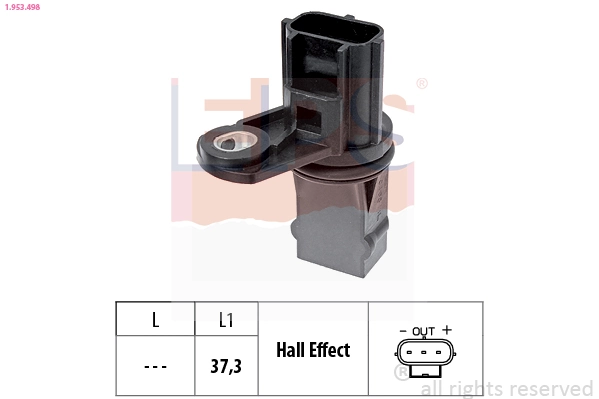 Sensor, engine speed Made in Italy - OE Equivalent 1.953.498