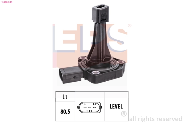 Sensor, engine oil level Made in Italy - OE Equivalent 1.800.246