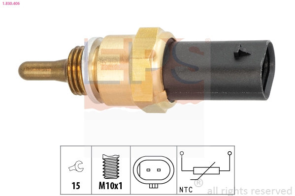 Sensor, oil temperature Made in Italy - OE Equivalent 1.830.406