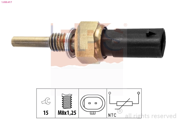 冷却水温度传感器 Made in Italy - OE Equivalent 1.830.417
