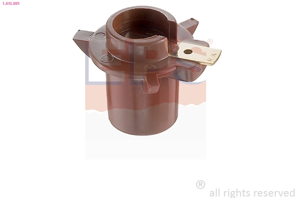 Rotor, distributor Made in Italy - OE Equivalent 1.415.091