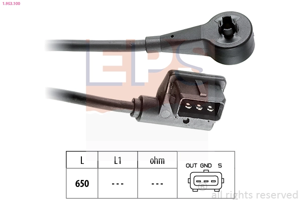 Sensor, Motordrehzahl Made in Italy - OE Equivalent 1.953.100