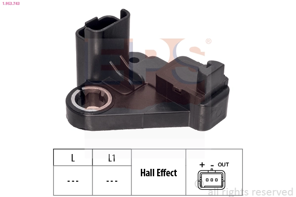 Sensor, crankshaft pulse OE Equivalent 1.953.743