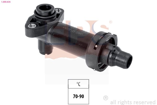 Thermostat, exhaust gas recirculation cooling Made in Italy - OE Equivalent 1.880.836