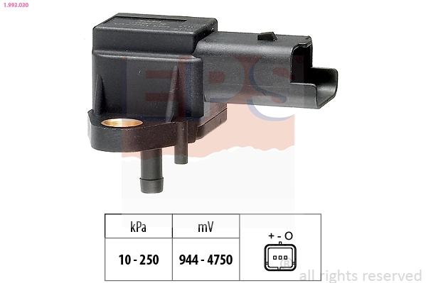 Air Pressure Sensor, altitude adaption Made in Italy - OE Equivalent 1.993.030