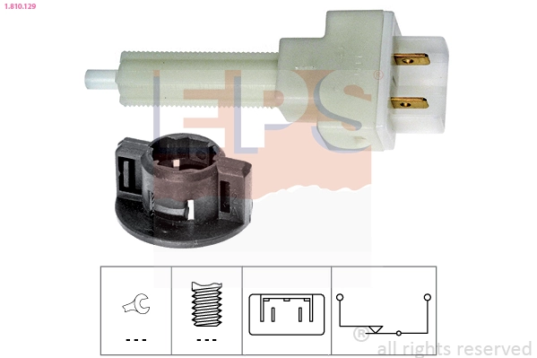 Stop Light Switch Made in Italy - OE Equivalent 1.810.129