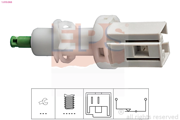 Stop Light Switch Made in Italy - OE Equivalent 1.810.068