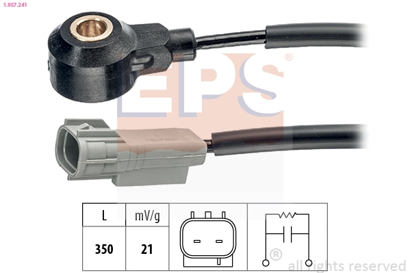 Knock Sensor Made in Italy - OE Equivalent 1.957.241