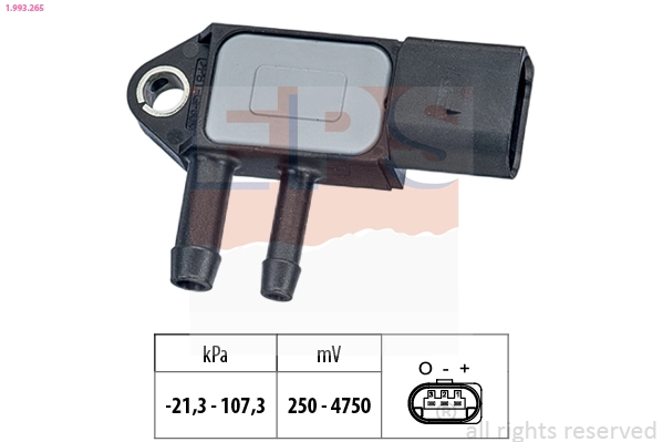 Air Pressure Sensor, altitude adaption Made in Italy - OE Equivalent 1.993.265