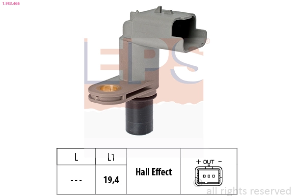 Sensor, camshaft position Made in Italy - OE Equivalent 1.953.468