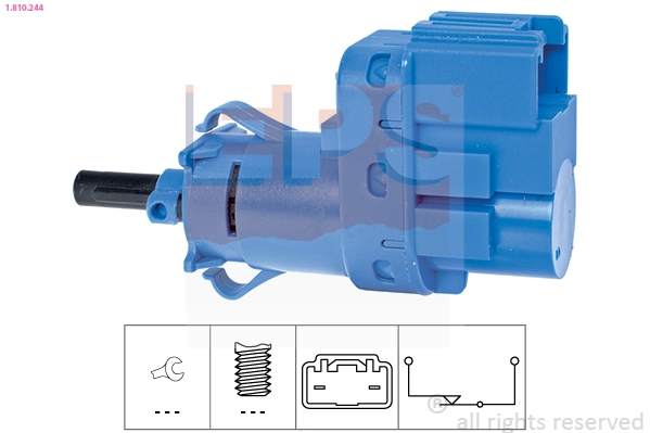 Stop Light Switch Made in Italy - OE Equivalent 1.810.244