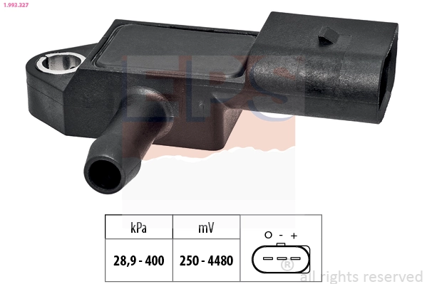 Air Pressure Sensor, altitude adaption Made in Italy - OE Equivalent 1.993.327