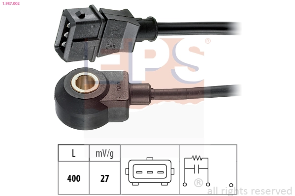 Knock Sensor Made in Italy - OE Equivalent 1.957.002