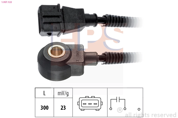 Knock Sensor Made in Italy - OE Equivalent 1.957.122