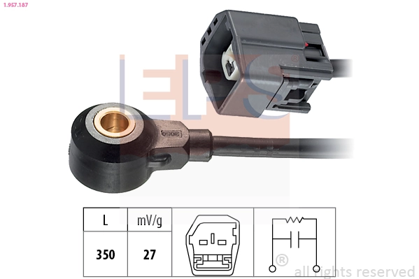 Knock Sensor Made in Italy - OE Equivalent 1.957.187