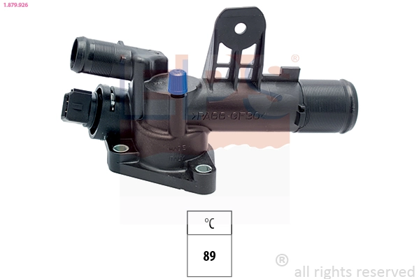 Thermostat, coolant Made in Italy - OE Equivalent 1.879.926