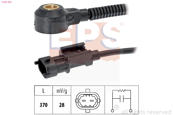 Knock Sensor Made in Italy - OE Equivalent 1.957.252
