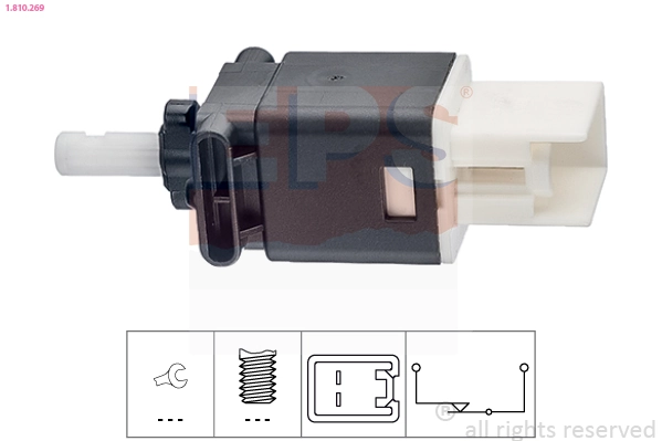 Stop Light Switch Made in Italy - OE Equivalent 1.810.269