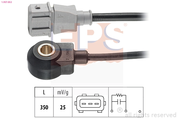 Knock Sensor Made in Italy - OE Equivalent 1.957.052