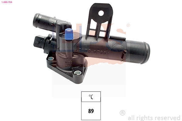 Thermostat, coolant Made in Italy - OE Equivalent 1.880.704