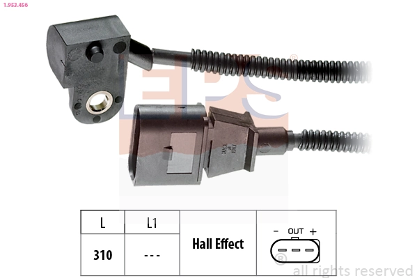 Sensor, camshaft position Made in Italy - OE Equivalent 1.953.456